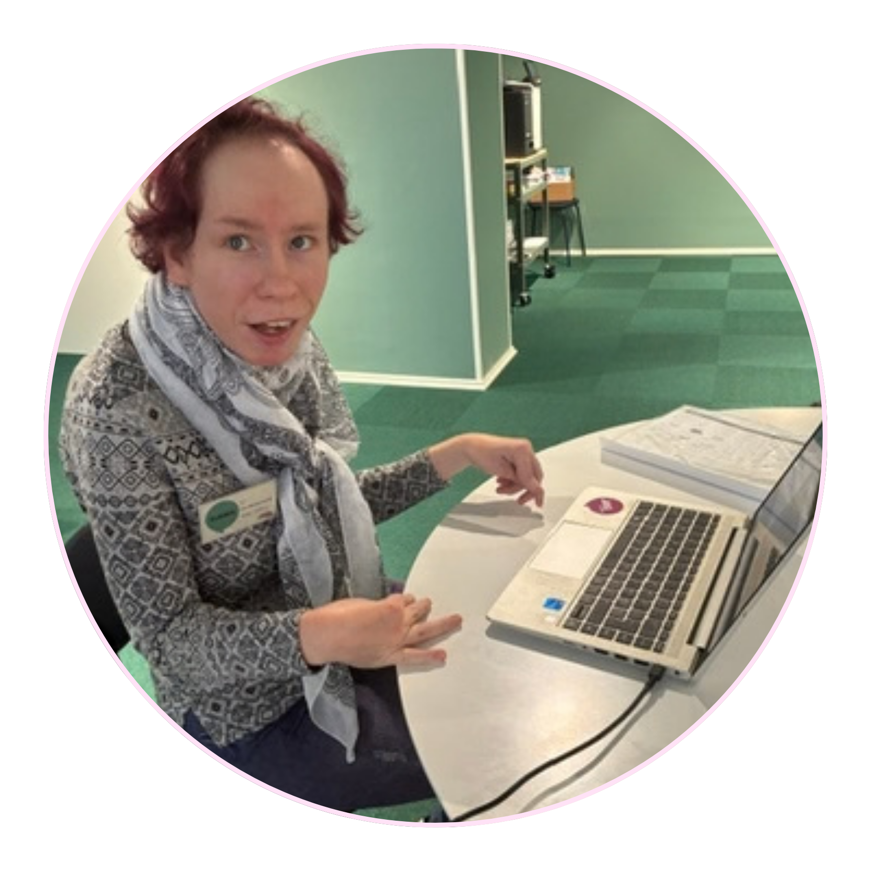 Ida på kontoret